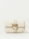Pinko Love One Shoulder Bag In White