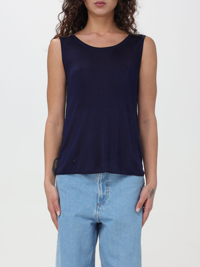 Apc Top A.p.c. Woman Color Blue