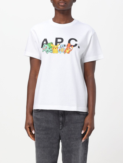 Apc T-shirt A.p.c. Woman Colour White