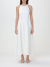 BRUNELLO CUCINELLI DRESS BRUNELLO CUCINELLI WOMAN COLOR WHITE,406413001