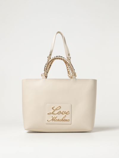 Love Moschino Tote Bags  Woman In Ivory