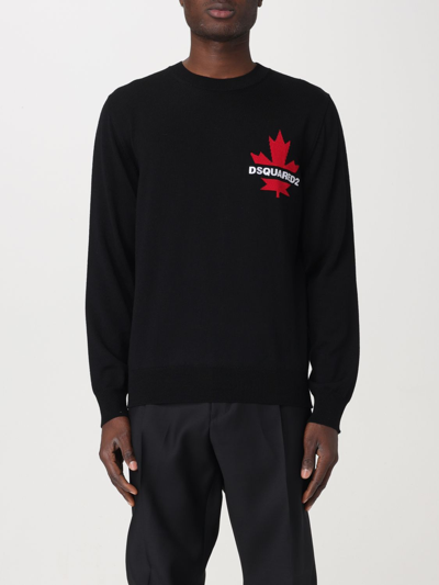 Dsquared2 Sweater  Men Color Black In Negro
