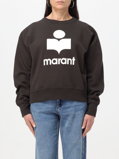Isabel Marant Étoile Sweatshirt Isabel Marant Etoile Woman Color Charcoal In Grey