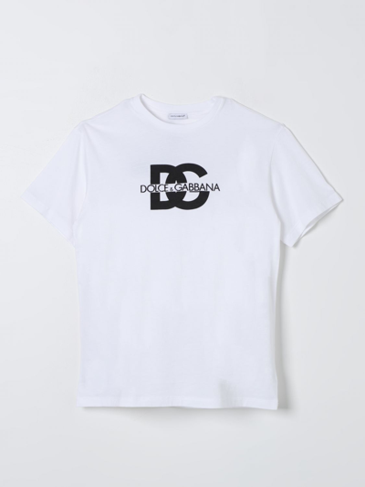 Dolce & Gabbana Kids' T恤  儿童 颜色 白色 In White