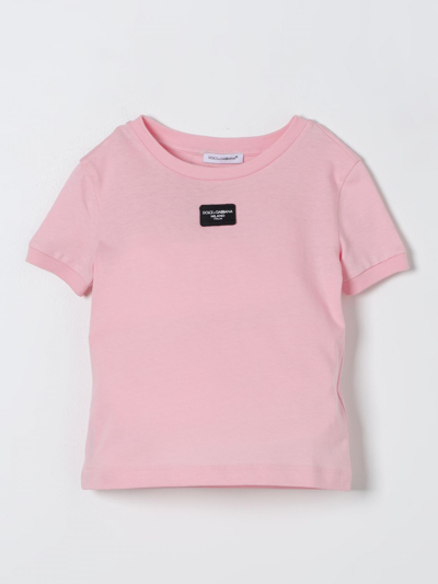 Dolce & Gabbana T-shirt  Kids Color Pink