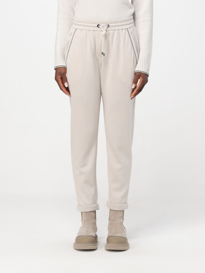 Brunello Cucinelli Pants  Woman Color Grey