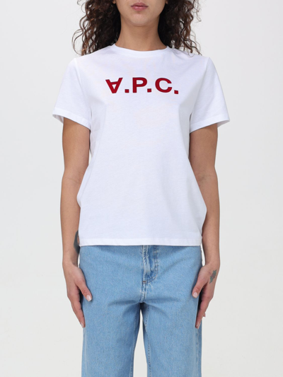 Apc T-shirt A.p.c. Woman Colour White