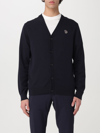 PS BY PAUL SMITH CARDIGAN PS PAUL SMITH MEN COLOR BLUE,F15878009