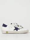 GOLDEN GOOSE SHOES GOLDEN GOOSE KIDS COLOR WHITE,F17596001