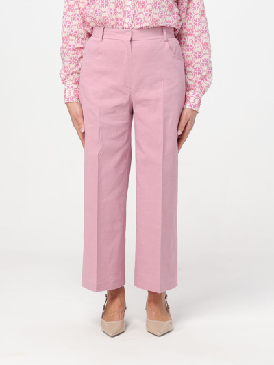 Pinko Pants  Woman Color Pink In Pink