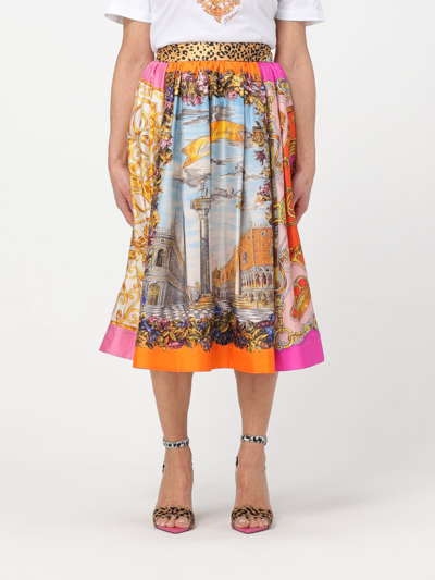 Moschino Skirt  Couture Woman Color Multicolor