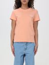 Apc T-shirt A.p.c. Woman In Orange