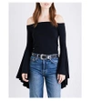 FREE PEOPLE We The Free Birds Of Paradise Stretch-Jersey Top