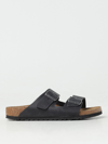 Birkenstock Arizona Soft Slide Sandal In Black