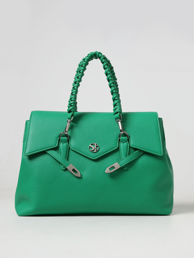 Secret Pon-pon Handbag  Woman In Green