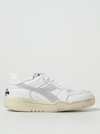 Diadora Trainers  Heritage Woman In White