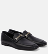 CHRISTIAN LOUBOUTIN MJ MOC LEATHER LOAFERS