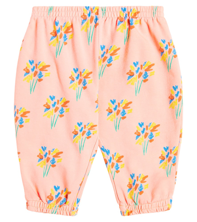 Bobo Choses Baby Fireworks Jersey Sweatpants In Multicoloured