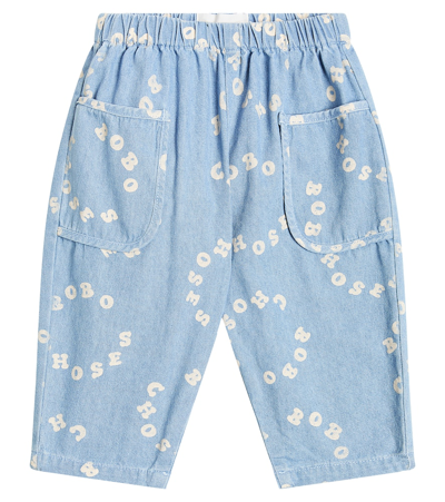 Bobo Choses Baby Circle Jeans In Blue