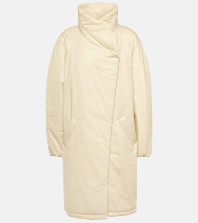 Isabel Marant Dakota Cotton-blend Coat In White