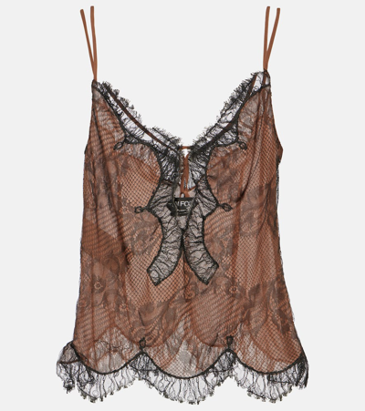 Tom Ford Lace Camisole In Multicoloured