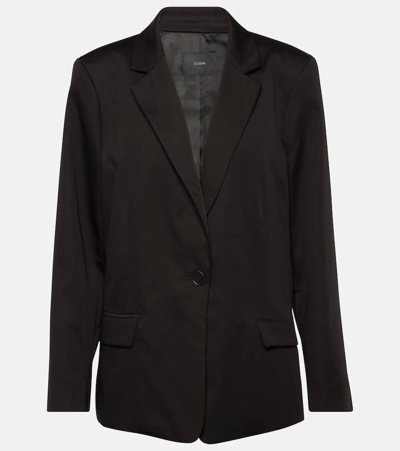 Joseph Joaquim Cotton Blazer In Black