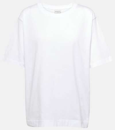 Dries Van Noten Oversized Cotton-jersey T-shirt In White