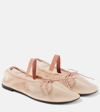 PROENZA SCHOULER GLOVE MESH MARY JANE BALLET FLATS