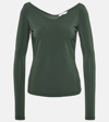 MAX MARA RAGAZZA JERSEY CRÊPE TOP