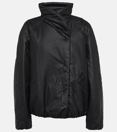 Isabel Marant Dylany Padded Cotton-blend Jacket In Black