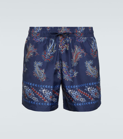 ETRO PRINTED SWIM TRUNKS