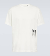 Y-3 COTTON JERSEY T-SHIRT