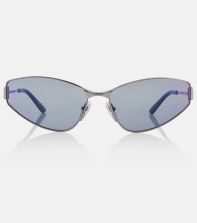 Balenciaga Mercury Cat-eye Sunglasses In Silver