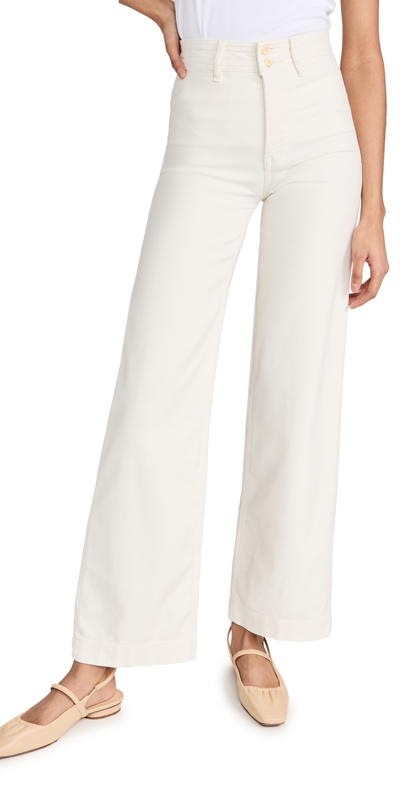 Faherty Stretch Terry Harbor Pants Egret