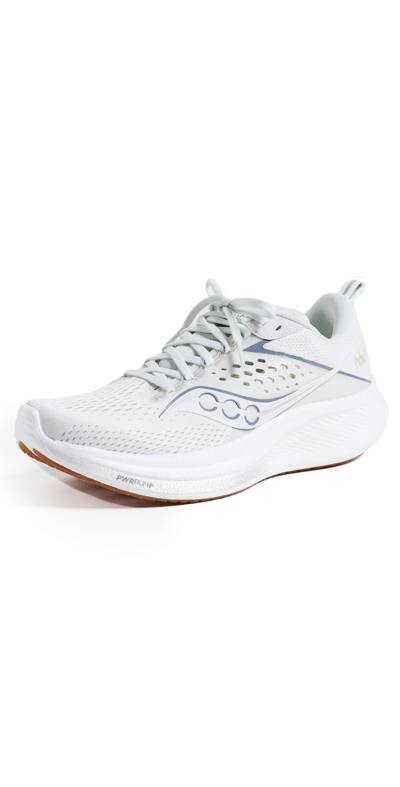 Saucony Ride 17 Trainers Pearl/gum