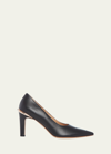 Gabriela Hearst Edwina Leather Stiletto Pumps In Black