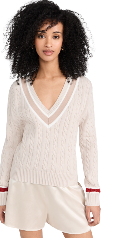 The Upside Trophy Sonny Knit Sweater Natural