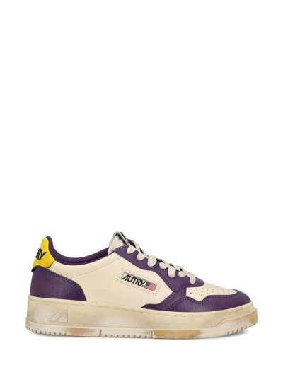 Autry Sneakers In Iv/acai/freesia