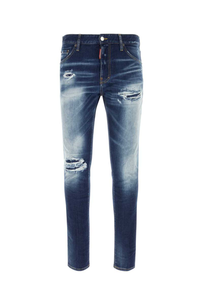 Dsquared2 Cotton Jeans In Green