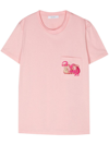 Max Mara Cotton T-shirt In Pink