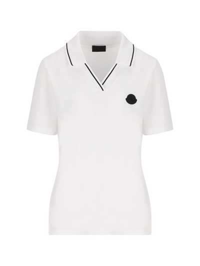 Moncler T-shirts And Polos In White