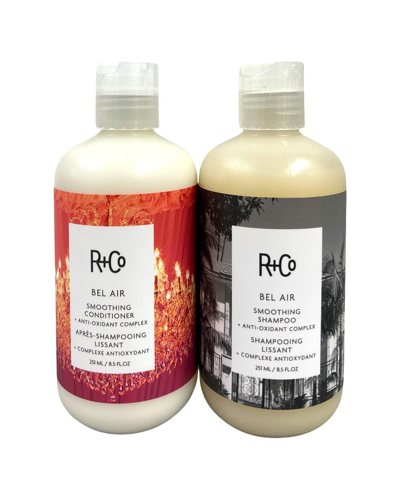 R + Co R+co 8.5oz Bel Air Smoothing Shampoo + Anti-oxidant Duo In White