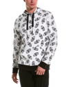 Karl Lagerfeld Armour Karl Cotton Hoodie In White