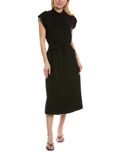 Rag & Bone Harriet Midi Dress In Black