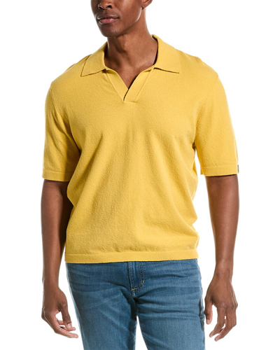 Rag & Bone Johnny Polo Shirt In Yellow
