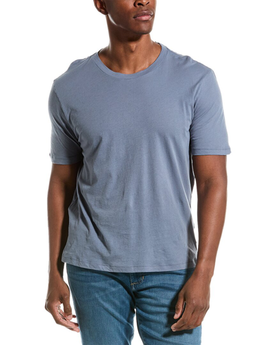 Rag & Bone Man T-shirt Azure Size S Organic Cotton In Blue