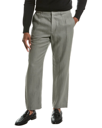 Rag & Bone Shift Linen Trouser In Grey