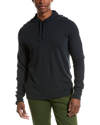 Rag & Bone Flame Cotton Hoodie In Black