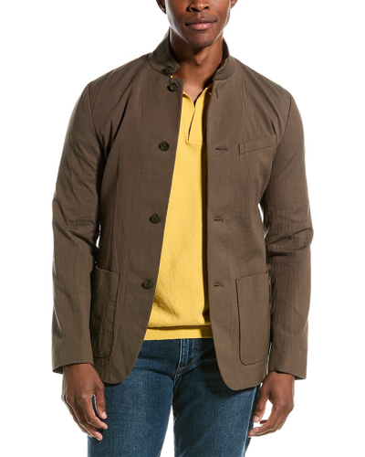 Rag & Bone Prospect Twill Blazer In Grey