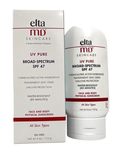 Eltamd Unisex 4oz Uv Pure Spf 47 In White